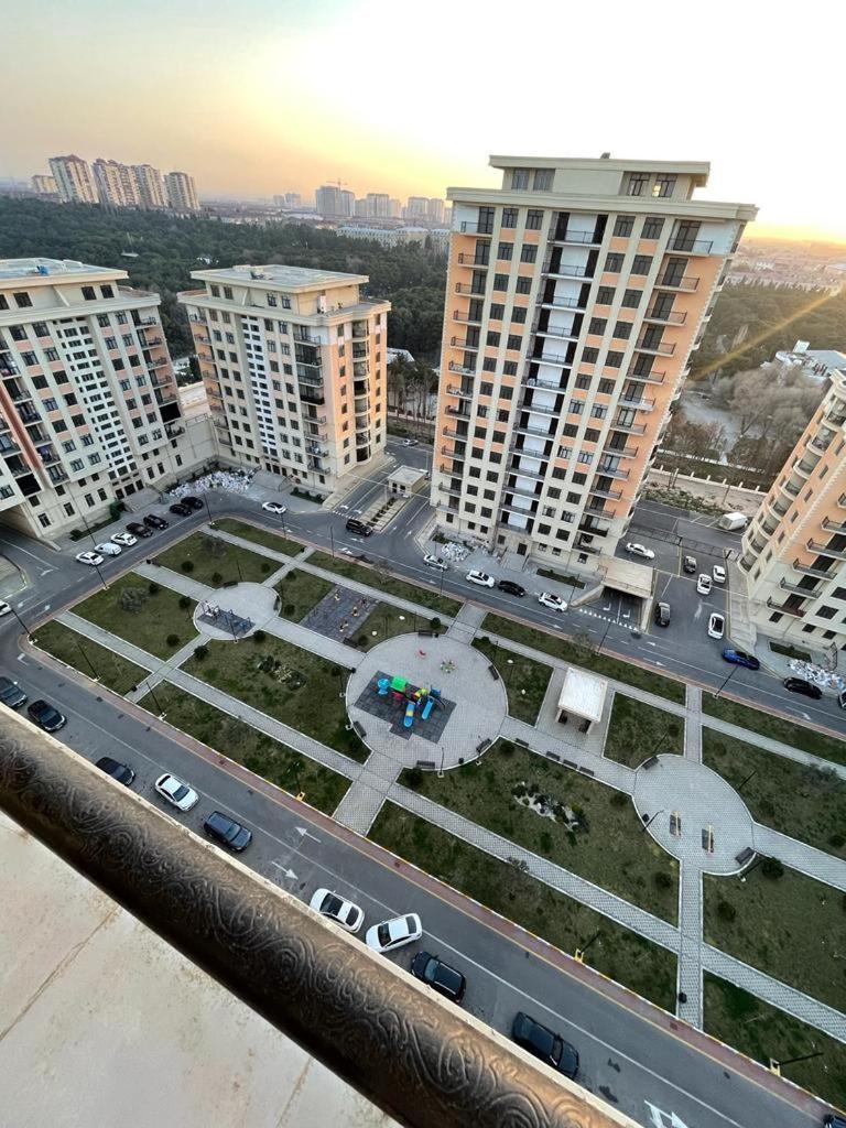 Levent Beach City Apartamento Sumqayyt Exterior foto